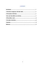 Research Papers 'Television Impact on Children', 2.