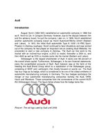Business Plans 'Automobile Company "Audi"', 3.