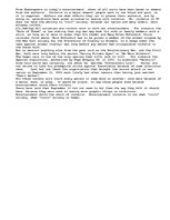 Essays 'Violence in Entertainment', 1.