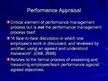 Presentations 'Performance Management', 7.