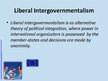 Presentations 'International Relations Theory and European Integration', 12.
