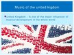 Presentations 'Music of the United Kingdom', 2.