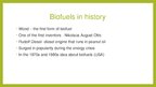 Presentations 'Biofuels', 3.
