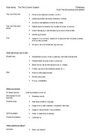 Samples 'Note Taking - the Two Column System', 4.