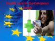 Presentations 'A Citizens' Europe', 6.