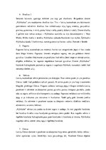 Summaries, Notes 'Latvių mitologinis pasaulis A.Brigaderos drame "Nykštukas"', 5.