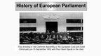 Presentations 'European Parliament', 6.