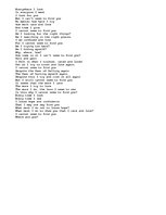 Essays 'Poem: I cannot seem to find you', 1.