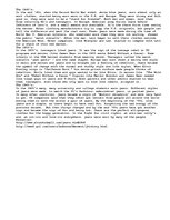 Essays 'History of Jeans', 2.