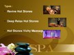 Presentations 'Hot Stones Spa Therapy', 6.