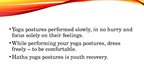 Presentations 'Yoga', 6.