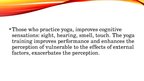 Presentations 'Yoga', 16.