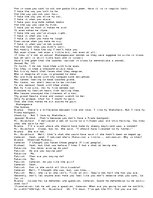 Essays 'Ten Things I Hate about You', 5.