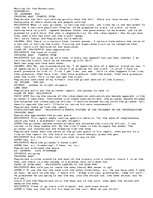 Essays 'This Is an Adapted Screen Play from "Waiting for the Barbarians" by Cotzee', 1.