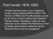 Presentations 'Agatha Mary Clarissa Christie', 7.