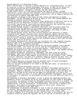 Essays 'Systems Approach in a Technology Project', 1.