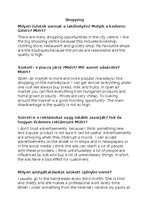 Summaries, Notes 'Angol érettségi szóbeli témakörök', 15.