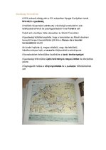 Summaries, Notes 'Mezőgazdasági és ipari termelés, kereskedelem a középkorban és a kora újkorban', 7.