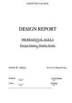 Presentations 'Design Report Professional Skills', 12.