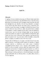Research Papers 'Apple Inc. Elemzés', 2.