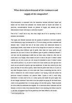 Essays 'What Determines Demand of the Customers and Supply of the Companies?', 1.