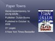 Presentations 'Book Report "Paper Towns"', 3.