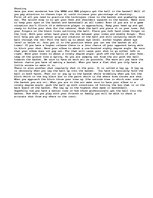 Essays 'How to Shoot a Basketball', 1.