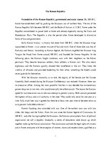 Research Papers 'The Roman Republic', 1.