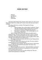 Summaries, Notes 'Book Report "Deadlock"', 1.