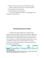 Research Papers 'Advantages and Disadvantages of International Payment Methods', 4.