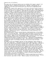 Essays 'Community Care of the Elderly in Northern Ireland and Great Britain', 1.