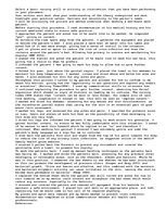 Essays 'Washing a Bed Bound Patient', 1.