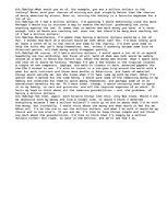 Essays 'If you had a million dollars, what would you do with it? (orginally written as a', 1.