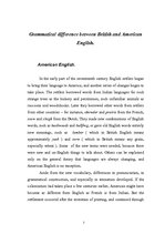 Research Papers 'Difference between American and British Language', 2.