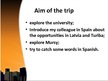 Presentations 'Business Trip to Spain', 3.