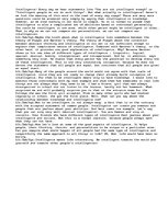 Essays 'The Challenges of Intelligence', 1.