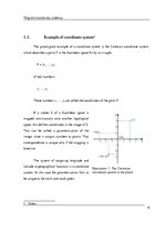 Summaries, Notes 'Spatial Coordinate Systems', 6.