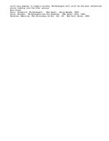 Essays 'Michelangelo Buonarroti', 2.