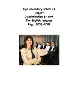 Essays 'Discrimination at Work', 1.