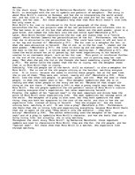 Essays 'Developing Character of "Miss Brill" using metaphors similies, etc.', 1.