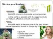 Presentations 'Strategic Management SIA "Madara Cosmetics"', 3.