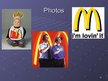 Presentations 'Business Activities of McDonald's', 16.