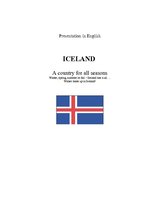 Research Papers 'A Country for All Seasons - Iceland', 1.