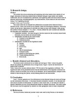 Summaries, Notes 'The article "Characterizing Tourist Sensitivity to Distance" Written by Juan Lui', 2.