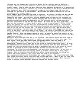 Essays 'Tragedy defined by Arthur Miller: Othello and Willy Loman', 1.