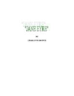Essays 'Analysis of "Jane Eyre" by Charlotte Bronte', 1.
