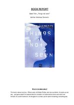 Summaries, Notes 'Book Report', 1.