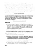 Summaries, Notes 'Book Report', 2.