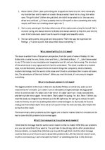 Summaries, Notes 'Book Report', 3.