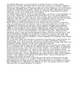 Essays 'The Biology of Depression', 1.